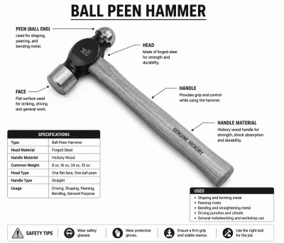 Ball Peen Hammer