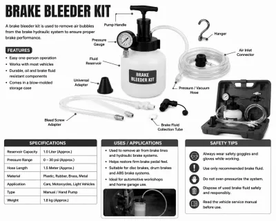 Brake Bleeder Kit