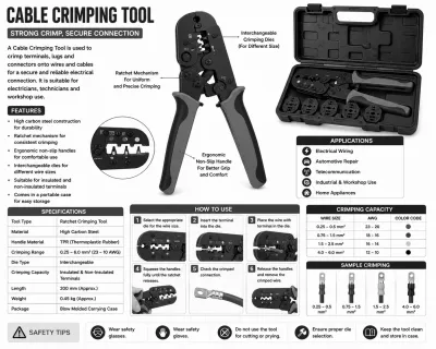 Cable Crimping Tool