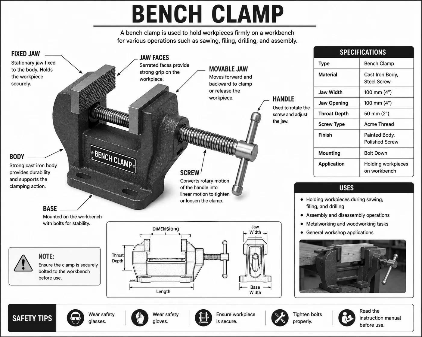 Bench Clamp