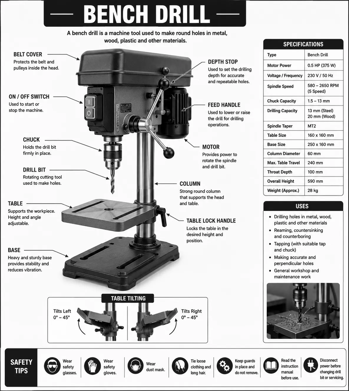 Bench Drill