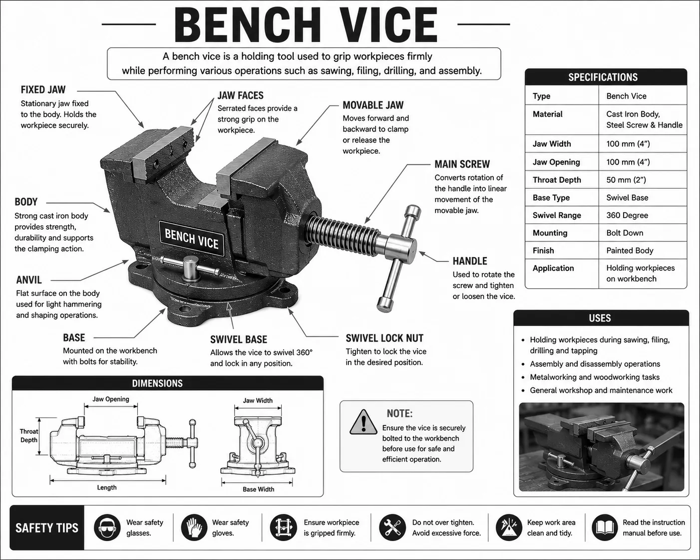Bench Vice