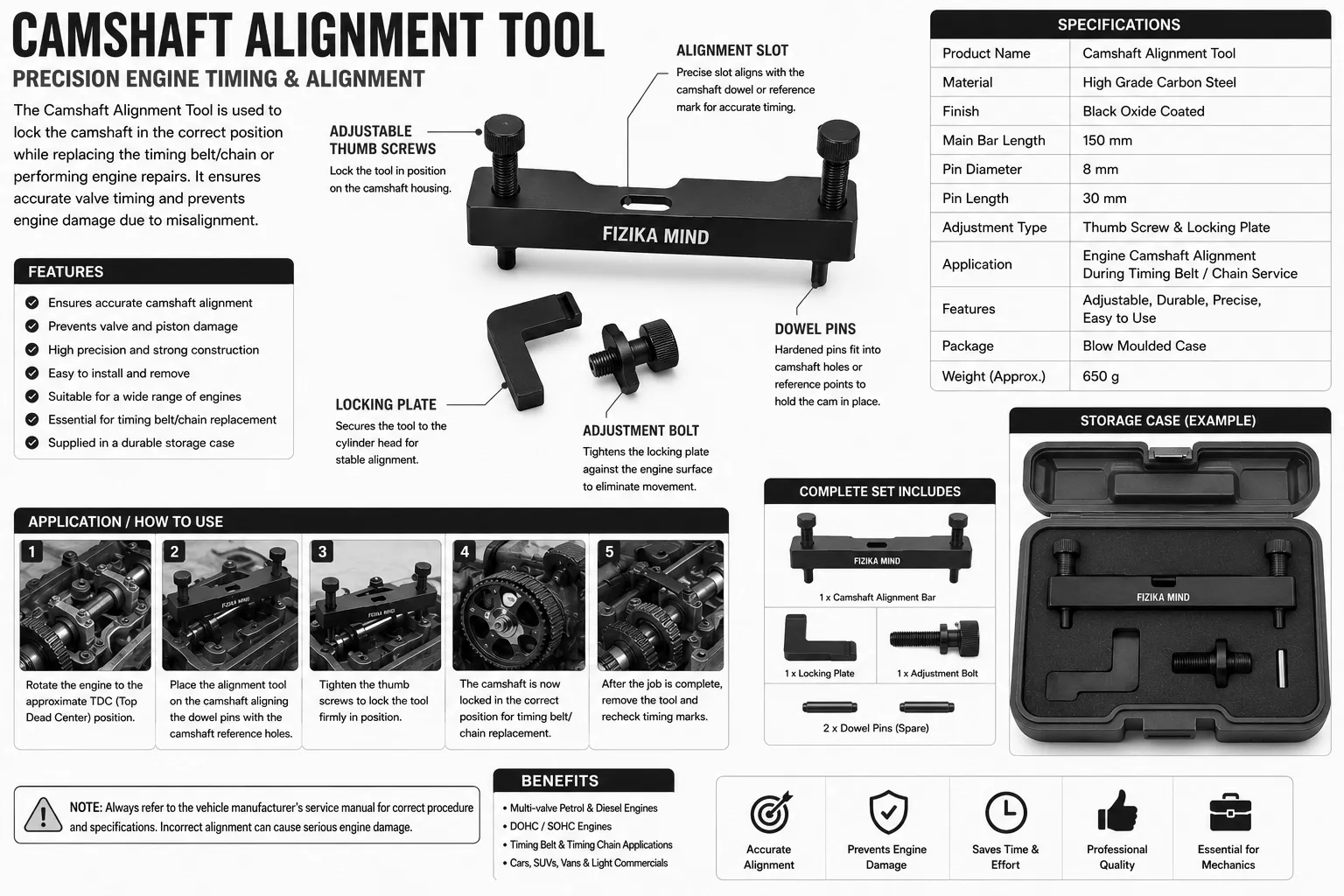 Camshaft Alignment Tool