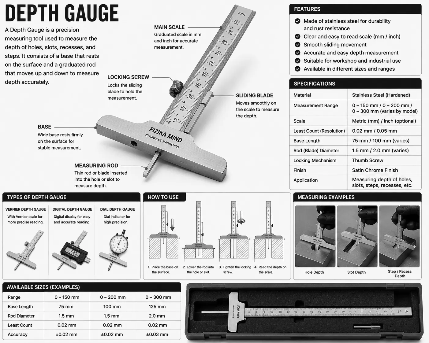 Depth Gauge
