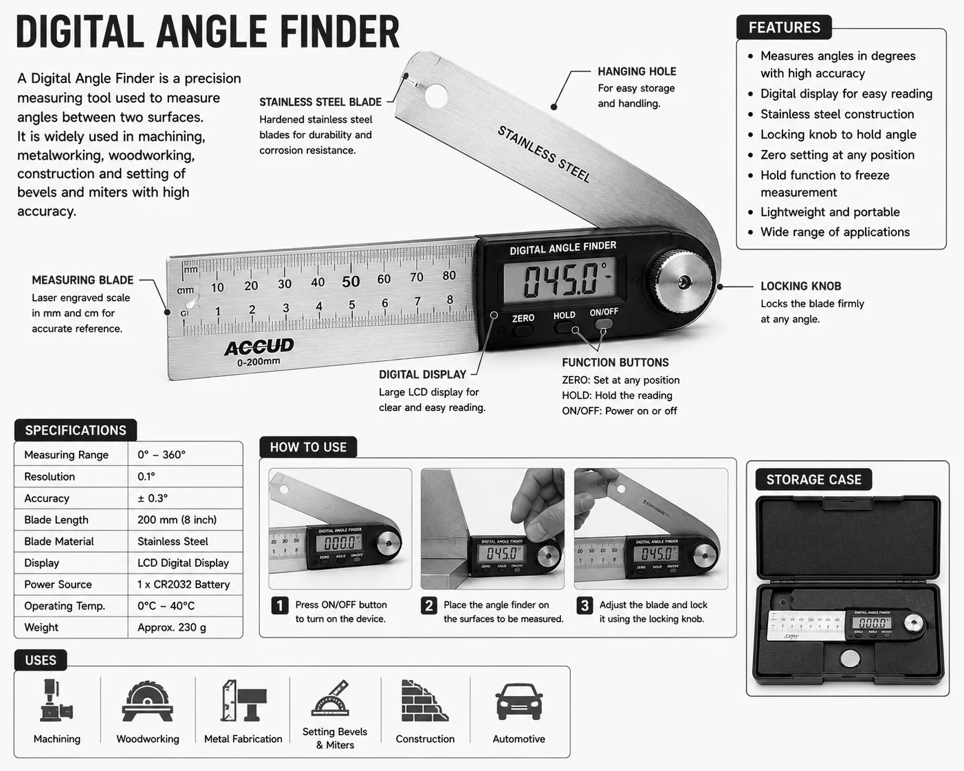 Digital Angle Finder