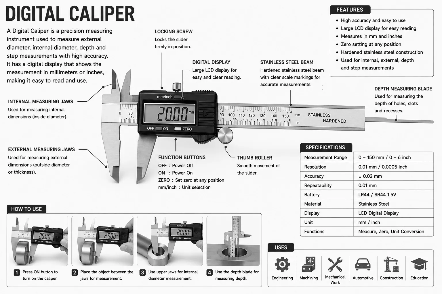Digital Caliper