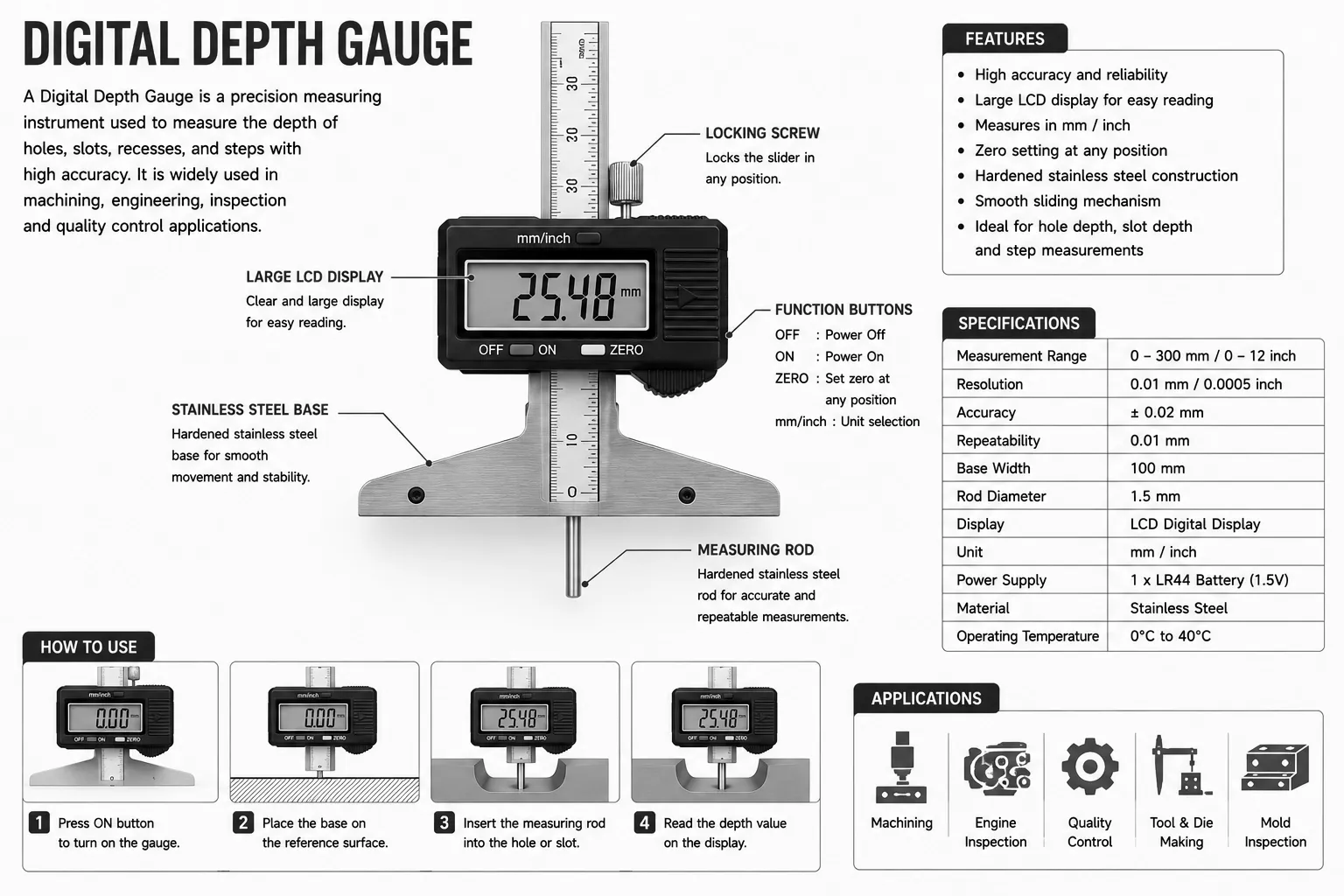Digital Height Gauge