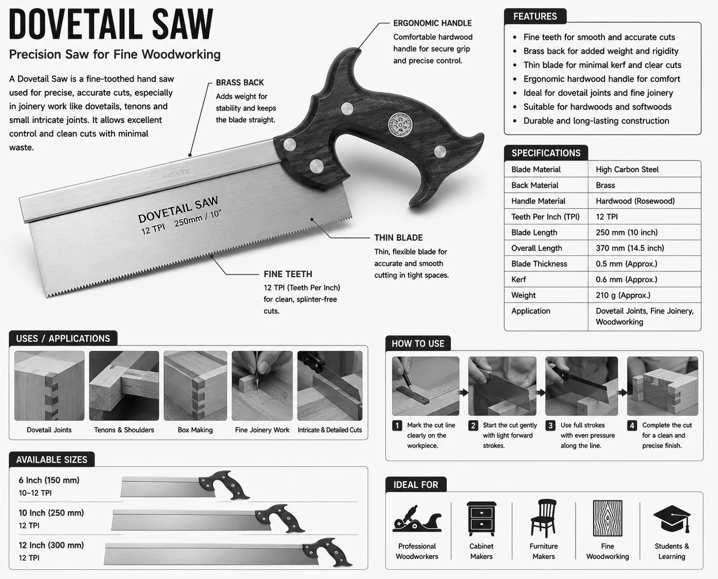 Dovetail Saw