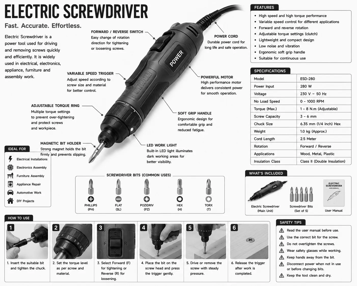 Electric Screwdriver