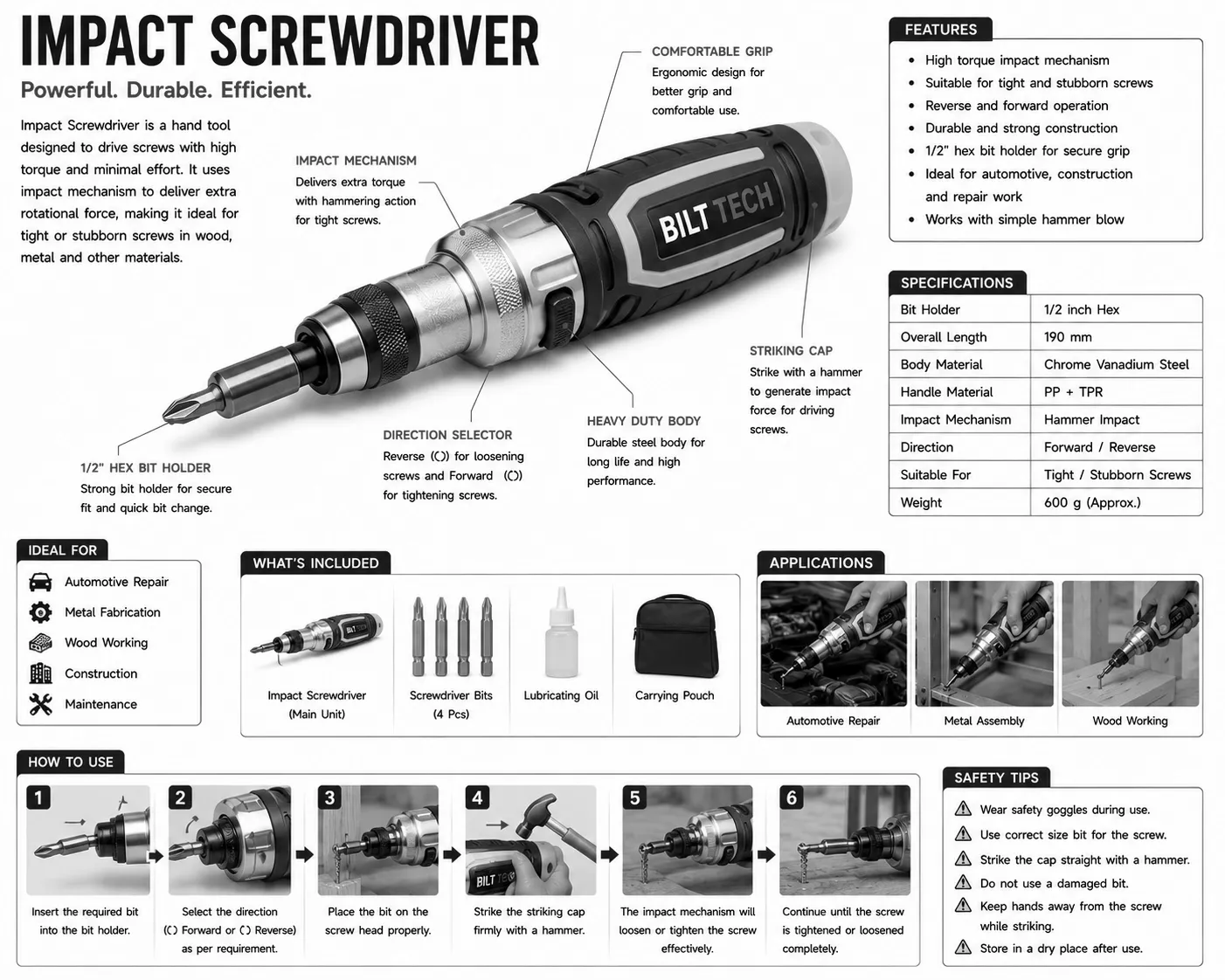 Impact Screwdriver