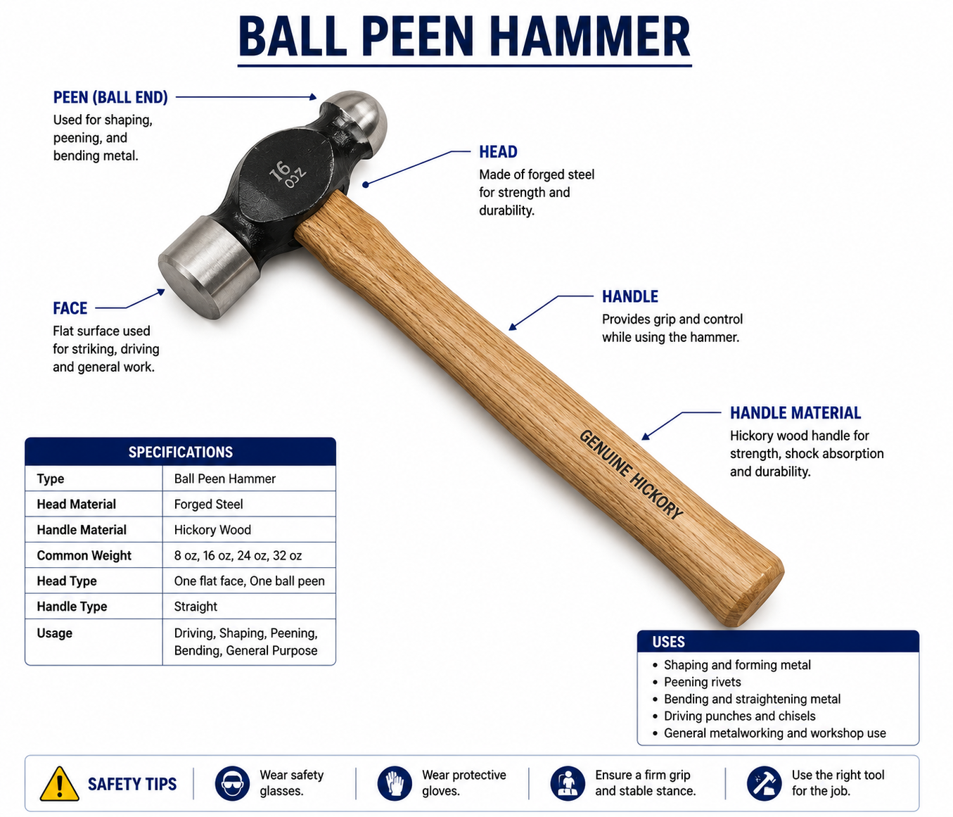 Ball Peen Hammer