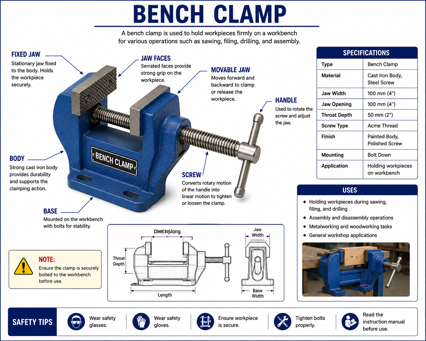 Bench Clamp