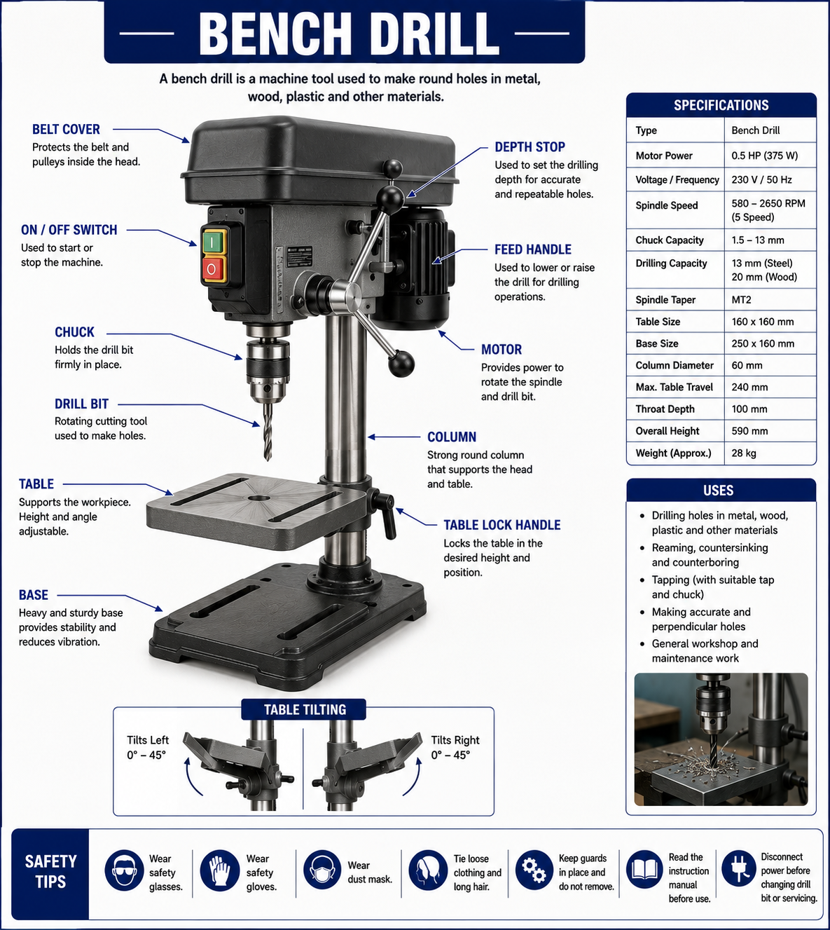 Bench Drill