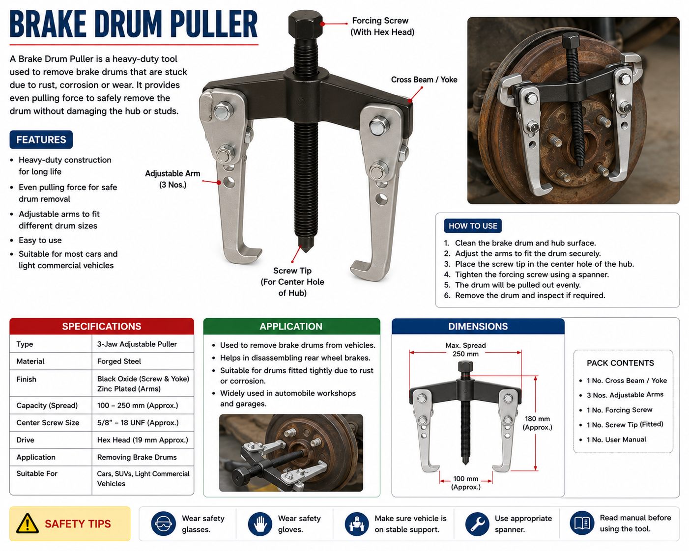 Brake Drum Puller