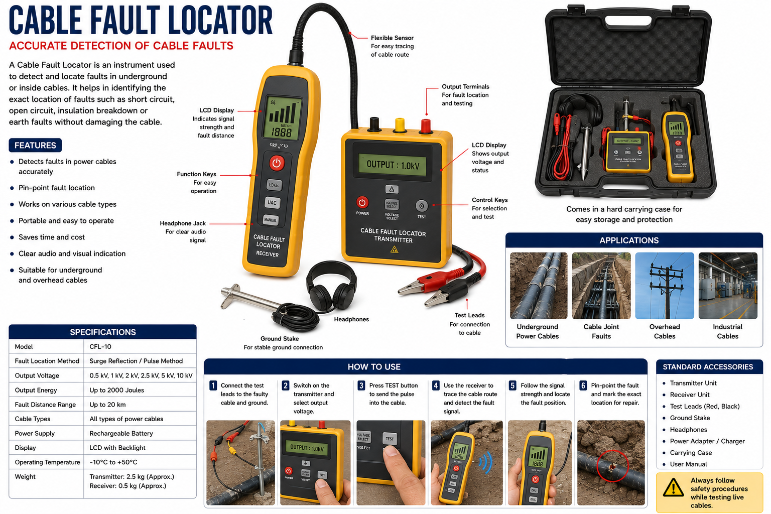 Cable Fault Locator