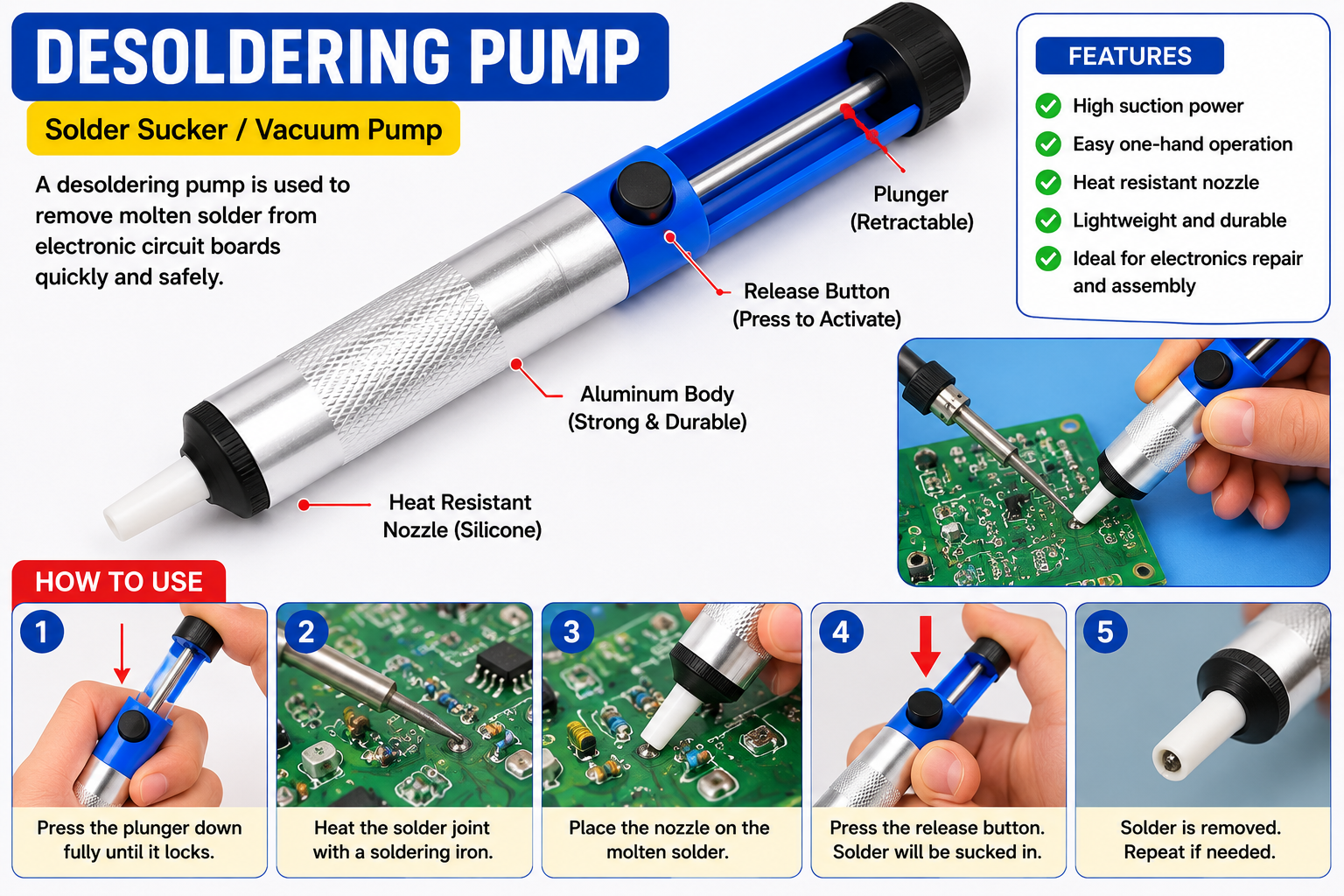 Desoldering Pump