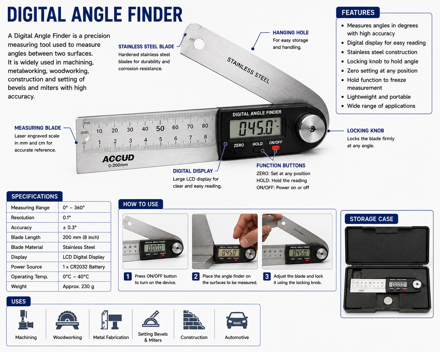 Digital Angle Finder