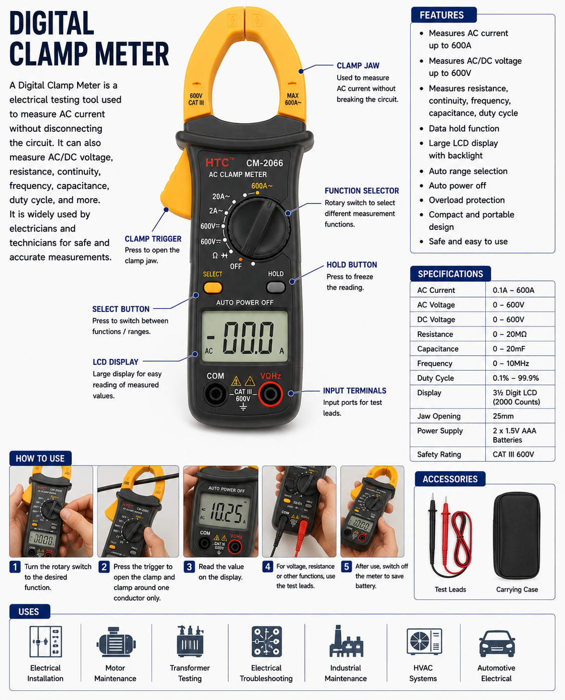 Digital Clamp Meter