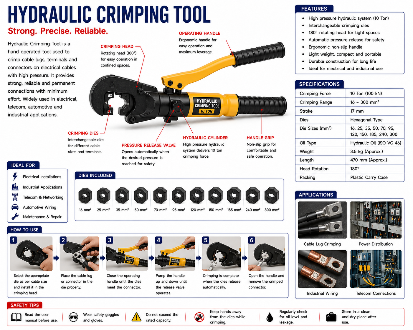 Hydraulic Crimping Tool