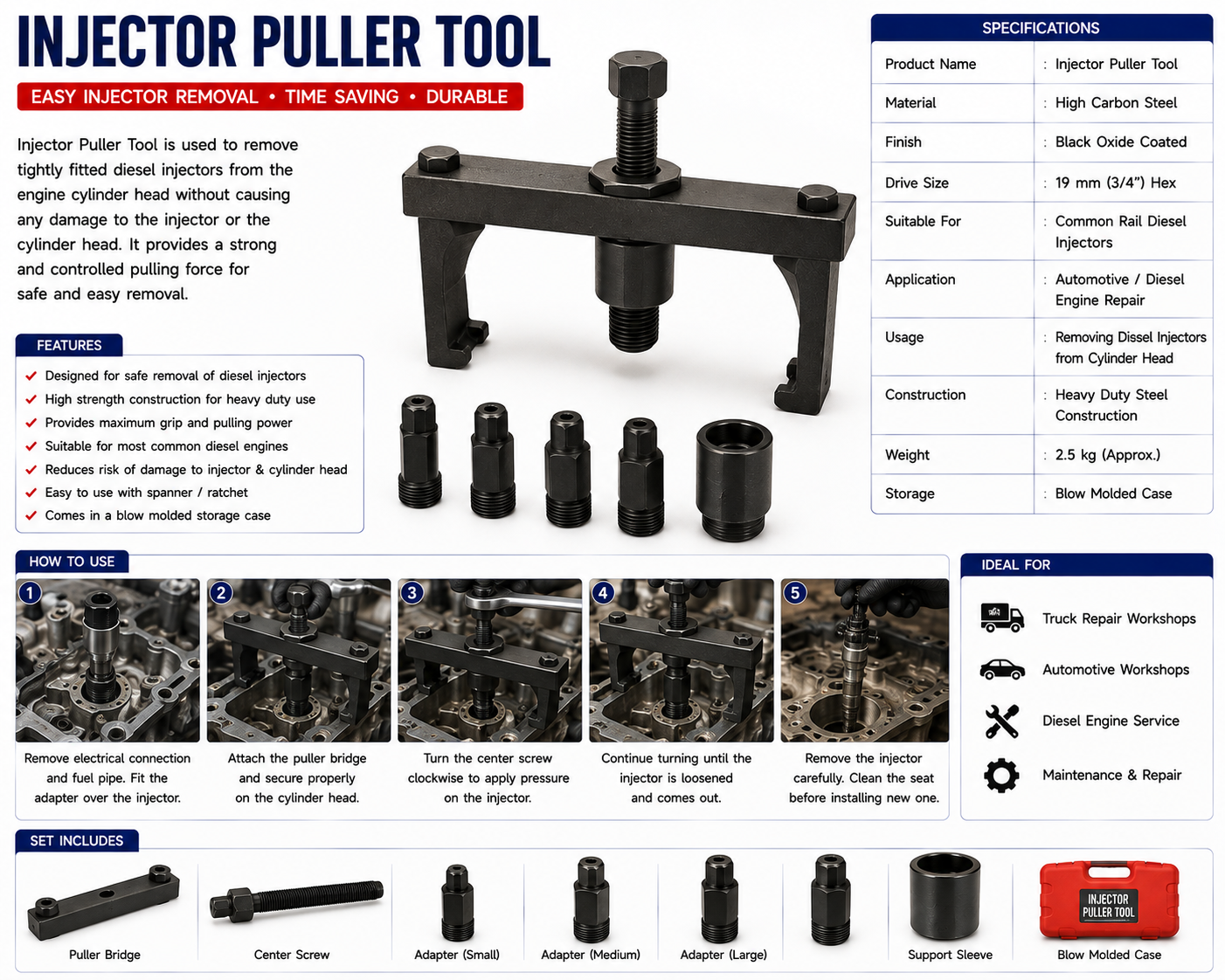 Injector Puller Tool